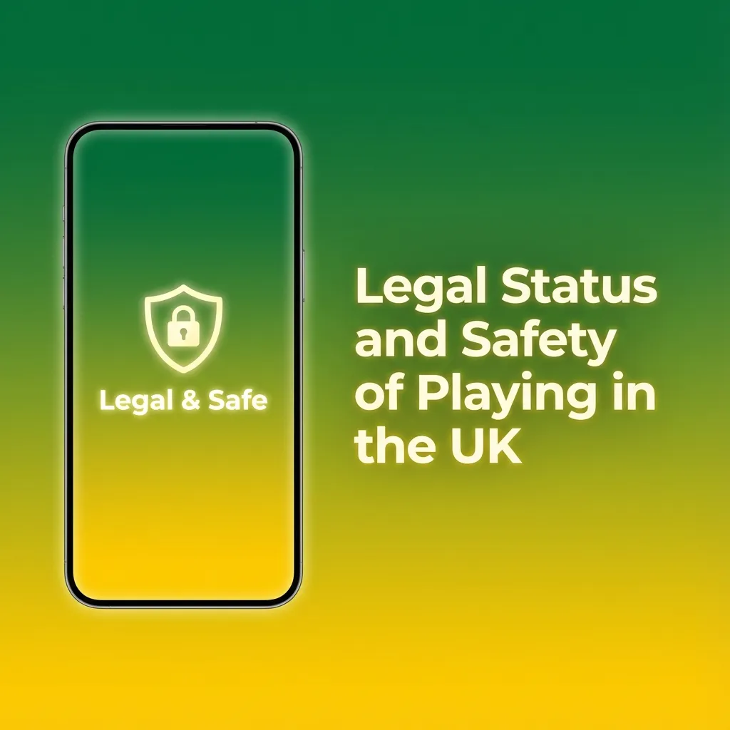 Infographic on UK-licensed Rainbow Riches Deluxe casinos, highlighting regulation, security, and responsible gambling tools